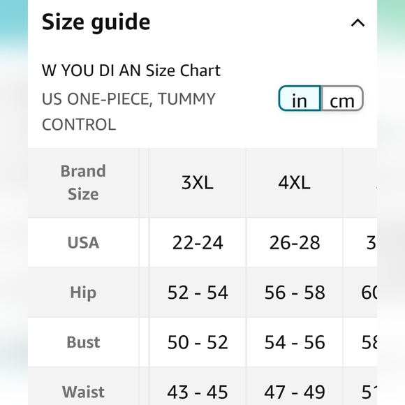 You Di An. Women's One Piece Swimsuit. Fuschia. Size 4X. NWT. - Picture 9 of 10